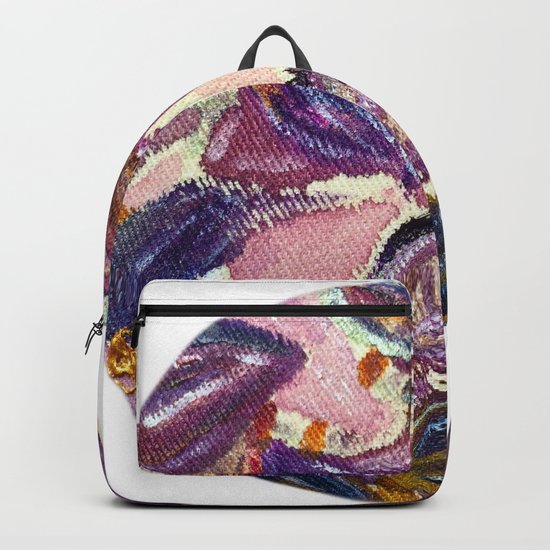 Purple Leaves Backpack