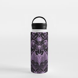 Bats and Beasts Tile (Purple) Water Bottle