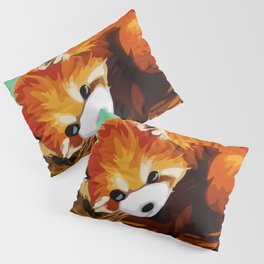 Red Panda Pillow Sham