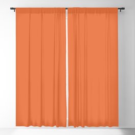 Tangerine Blackout Curtain