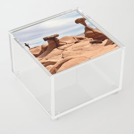 Exploring Southwestern Desert's Unique Landscapes Near Kanab Acrylic Box