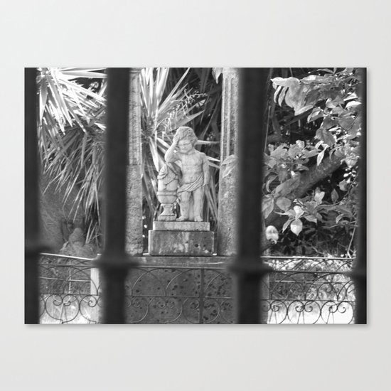 Statue Canvas Print