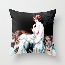 Tell The Wolves Throw Pillow