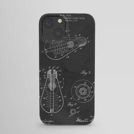 1905 Lightbulb Patent iPhone Case