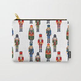 nutcrackers Carry-All Pouch | Christmas, Soldier, Piratesoldier, Pattern, Graphicdesign, Nutcrackerpattern, Xmas, Happychristmas, Xmasnutcracker, King 