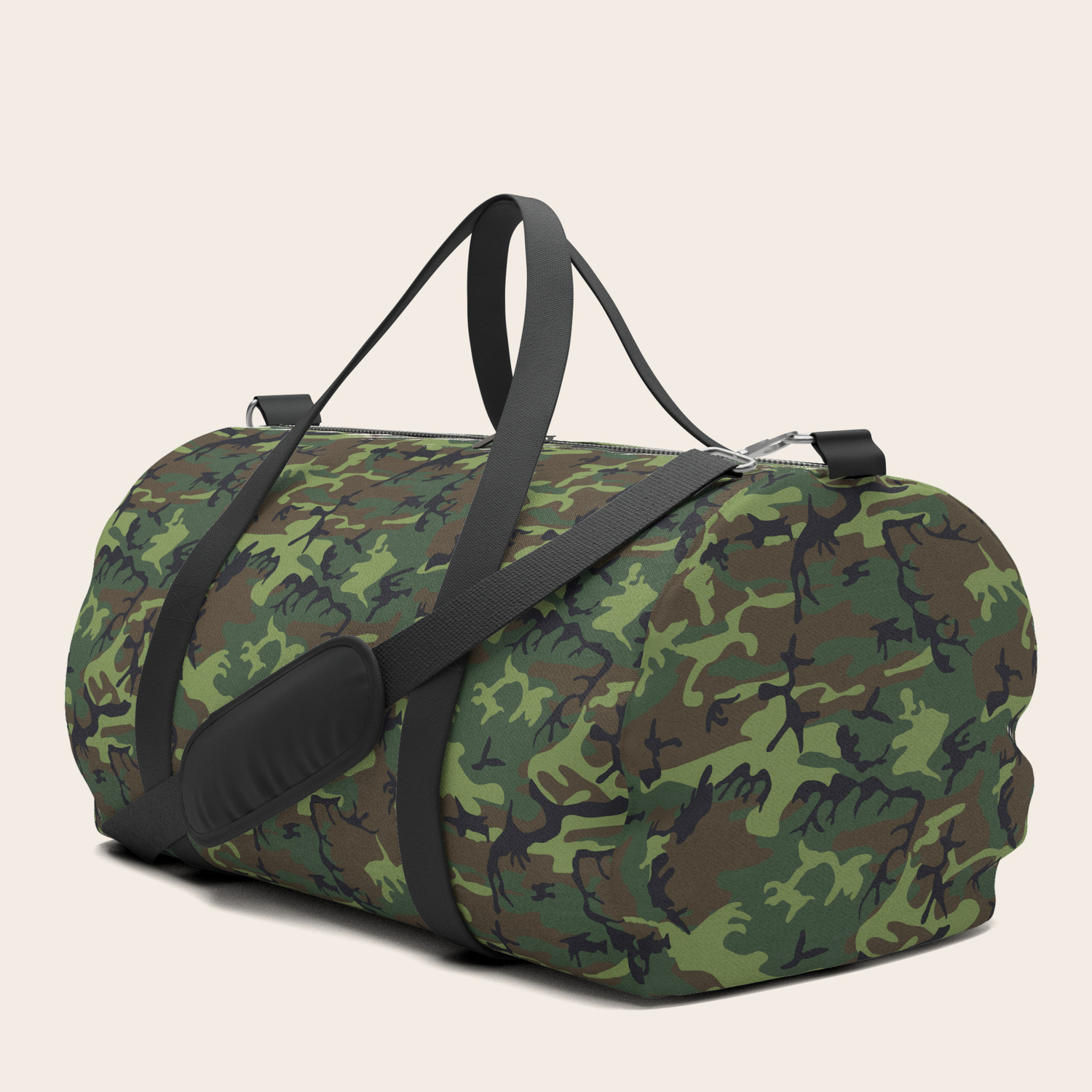camouflage duffle bag