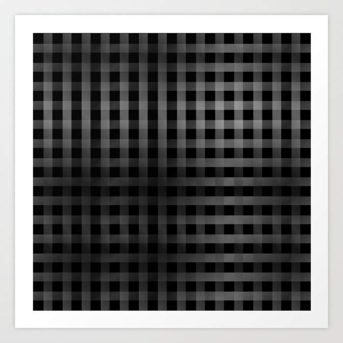 Vertical and Horizontal stripes Art Print by Shawlin Society6