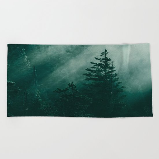 The Beckoning of the Unknown Beach Towel