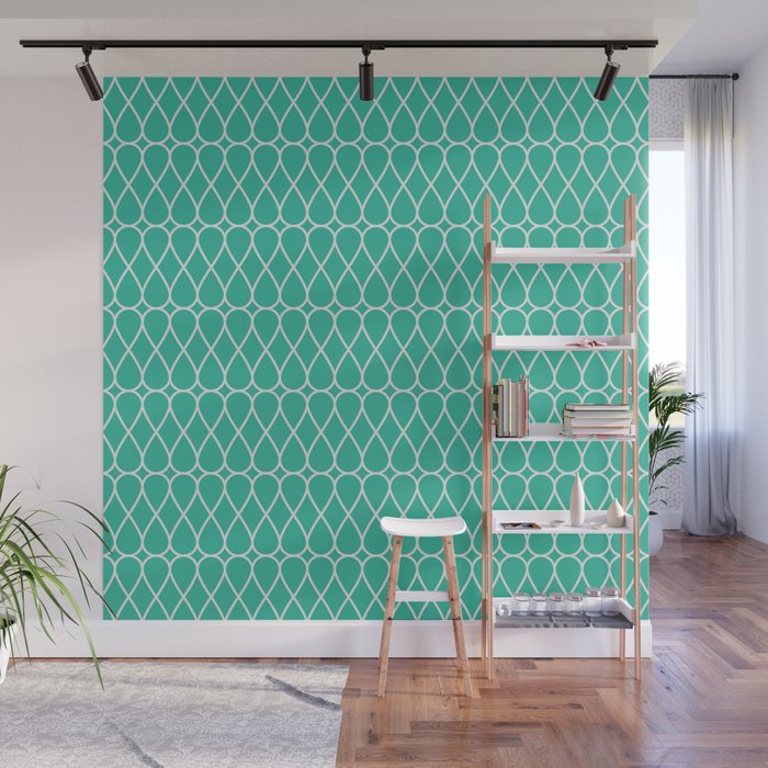 Bearberry (Teal) Wall Mural