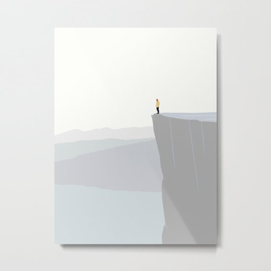 GOD UDSIGT Metal Print