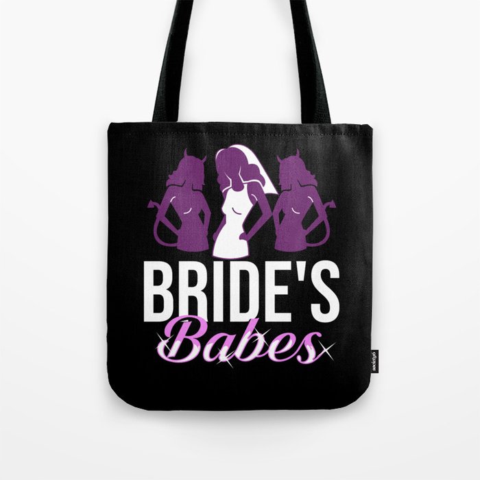 Bachelorette Party Bridesmaid Bride Before Wedding Tote Bag