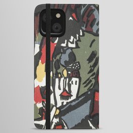 The Archer (Bogenschütze) Vasily Kandinsky iPhone Wallet Case