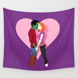 Zombie Love Wall Tapestry