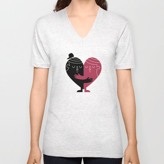 2in1 Unisex V-Neck