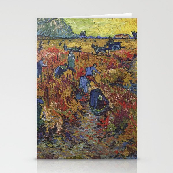 The Red Vineyard Stationery Cards