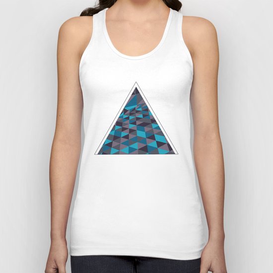 Triangulation (Inverted) Unisex Tank Top