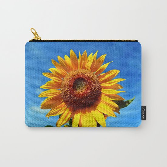 Stunning Sunflower Carry-All Pouch