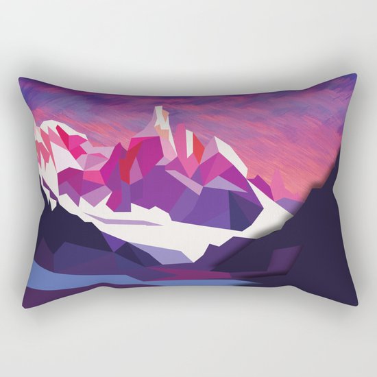 Night Mountains No. 12 Rectangular Pillow