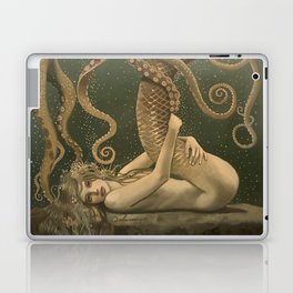 "Mermaid & Octopus No. 4" by David Delamare (No Border) Laptop & iPad Skin