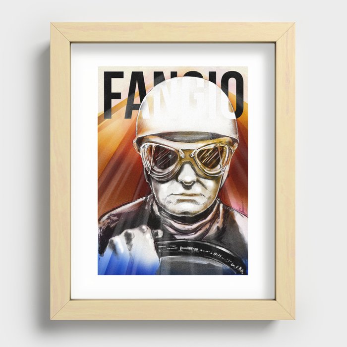 Fangio Recessed Framed Print