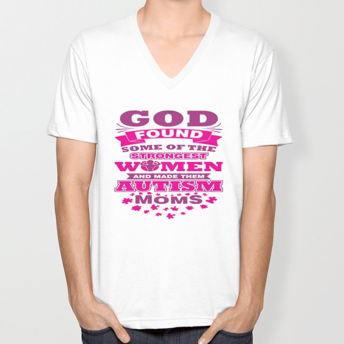 Autism Mom Autistic Awareness Day Asperger Gift Unisex V ...