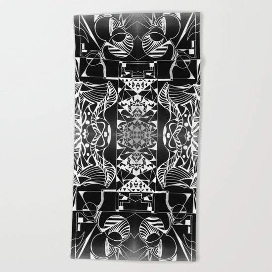 Geometropolis Beach Towel