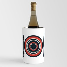 Music Lovers | music notes pattern | Musician Art Wine Chiller