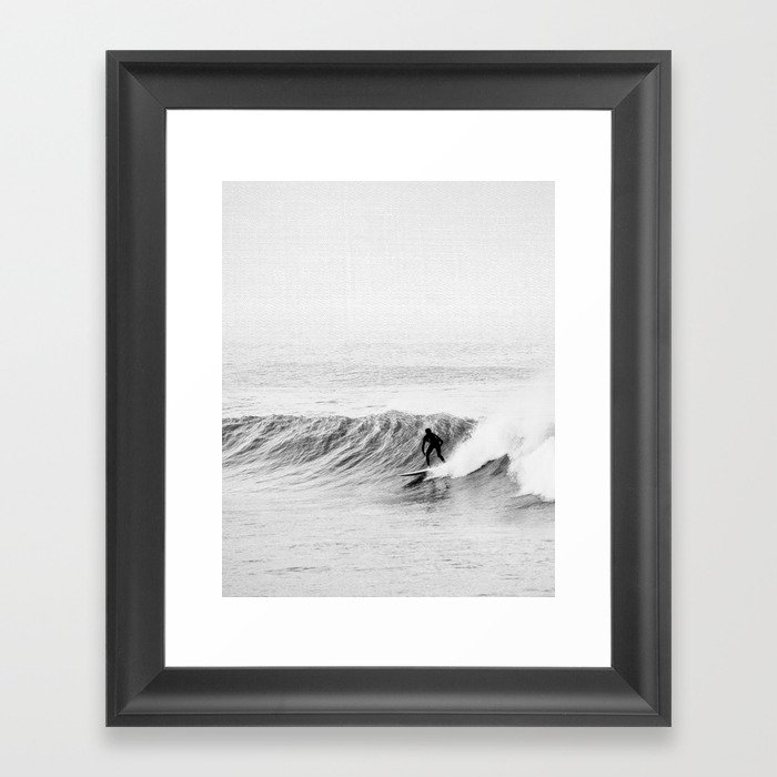 Surf Time Framed Art Print