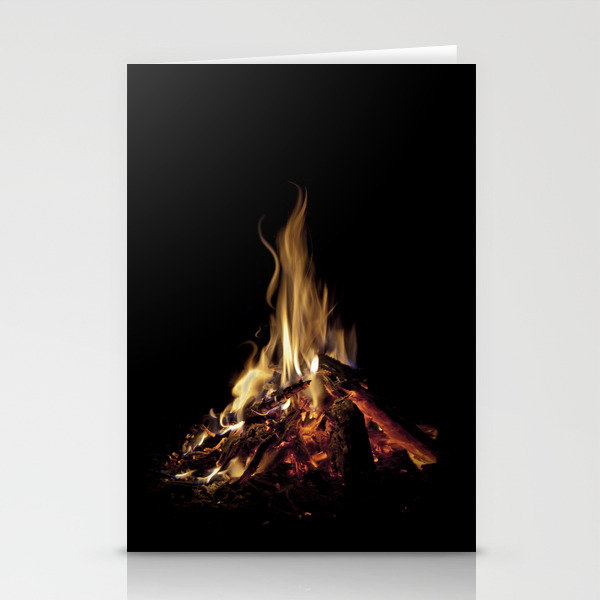 Fire Stationery Cards By Christiansolf Society6