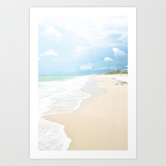 Paradise Shore Art Print