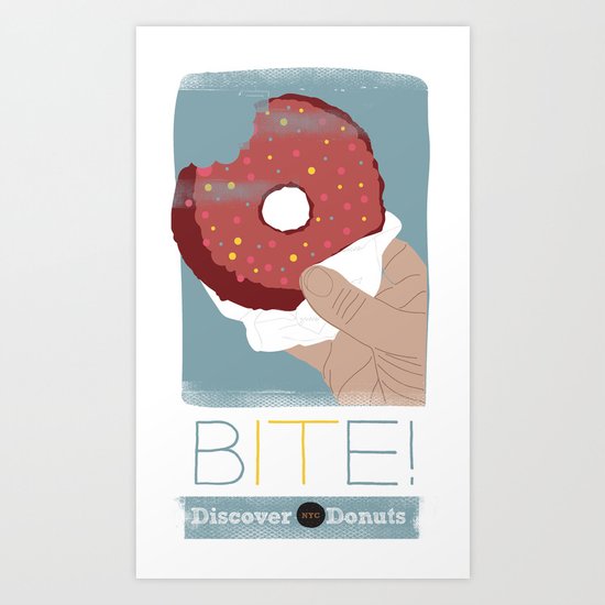 Bite IT! Art Print
