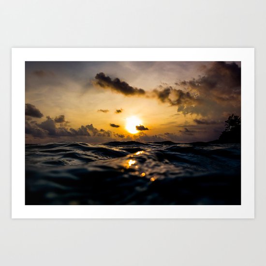 Fire Sky Art Print
