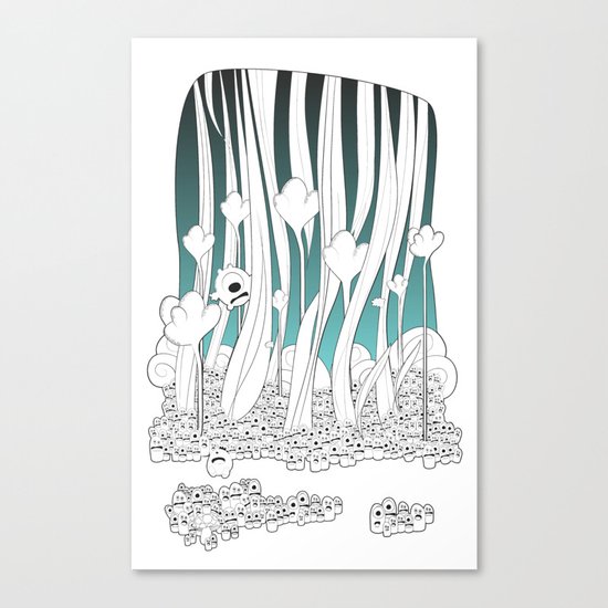 Magic Forest Canvas Print