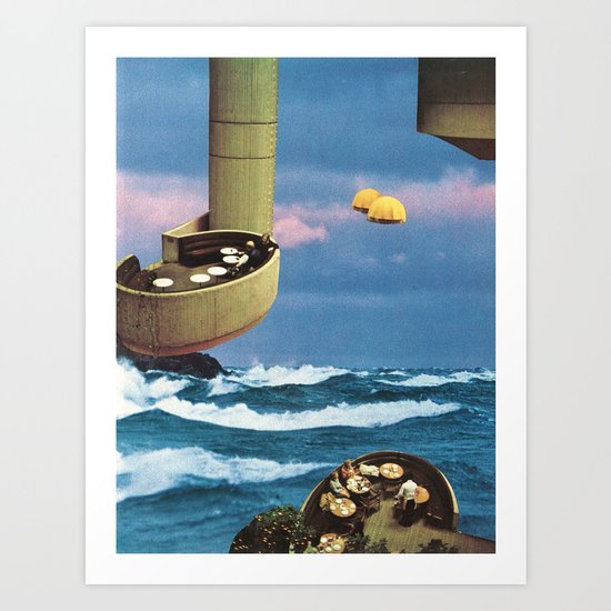 the hanging gardens Art Print