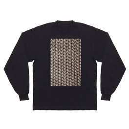 Crochet Knit Long Sleeve T-shirt
