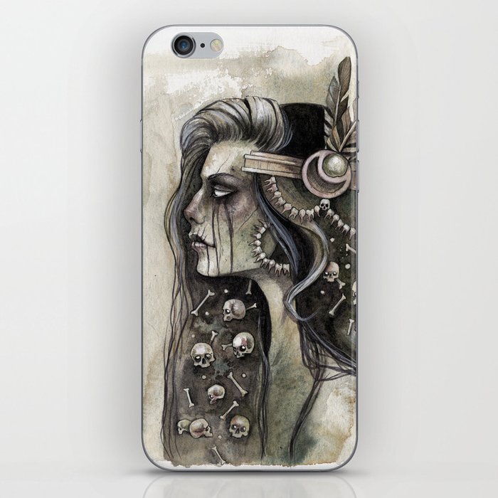 Plague Lady iPhone Skin