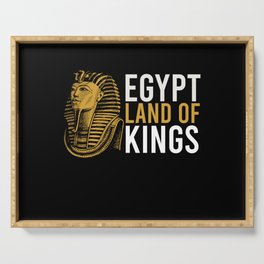 Egypt Land Of Kings Hieroglyphics Serving Tray