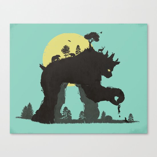 The Collector Canvas Print