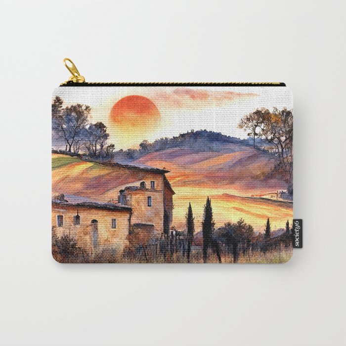 Landscapes of Tuscany Carry-All Pouch