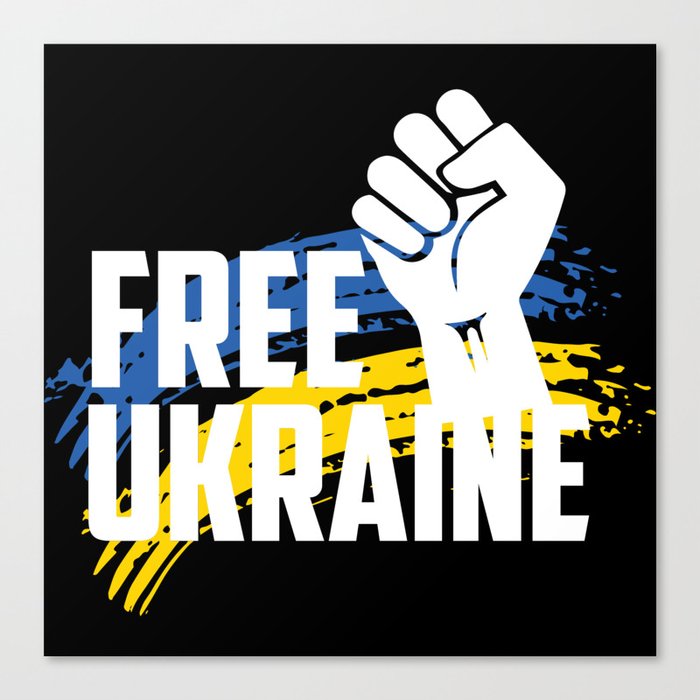 Free Ukraine Canvas Print
