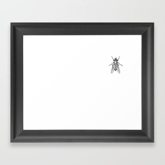 Fly Framed Art Print