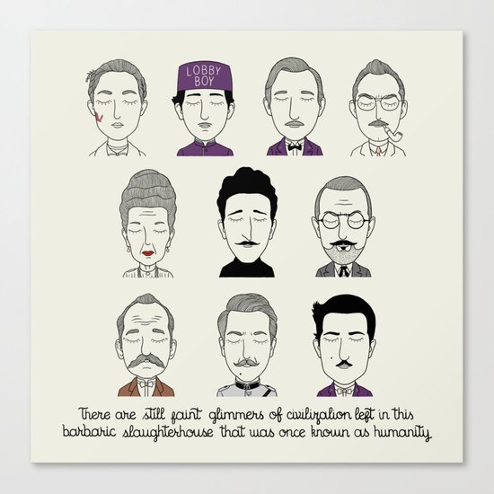 The Grand B Canvas Print