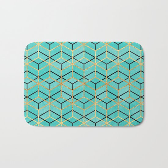 Pretty Geometry 2 Bath Mat