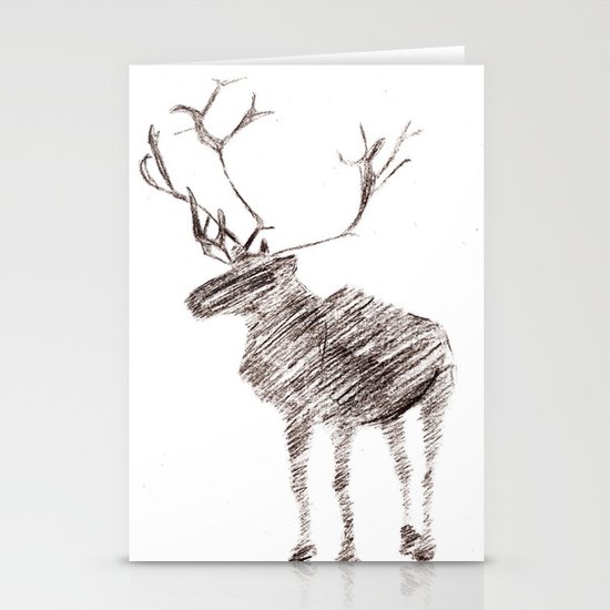 Deer Stationery Cards