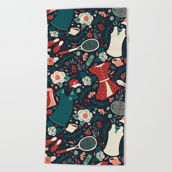 Tennis Style Beach Towel