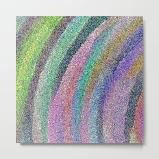 Color Arc Number Two Metal Print