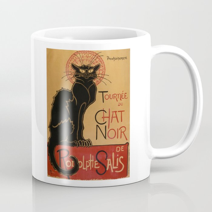 Le Chat Noir - Théophile Steinlen Coffee Mug