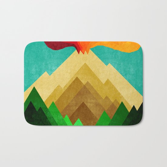 Vulcan Mountain Bath Mat