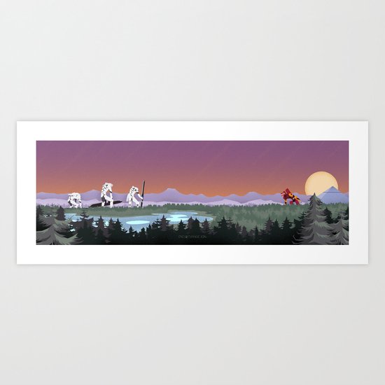 Three Minutes, Thirty Seconds Art Print