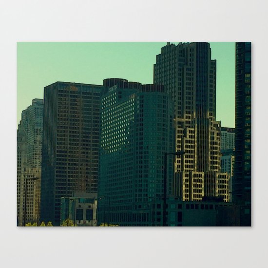 How the Sun Hits #10 Canvas Print